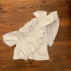 ZARA RUFFLE TOP BRAND NEW WITH TAGS